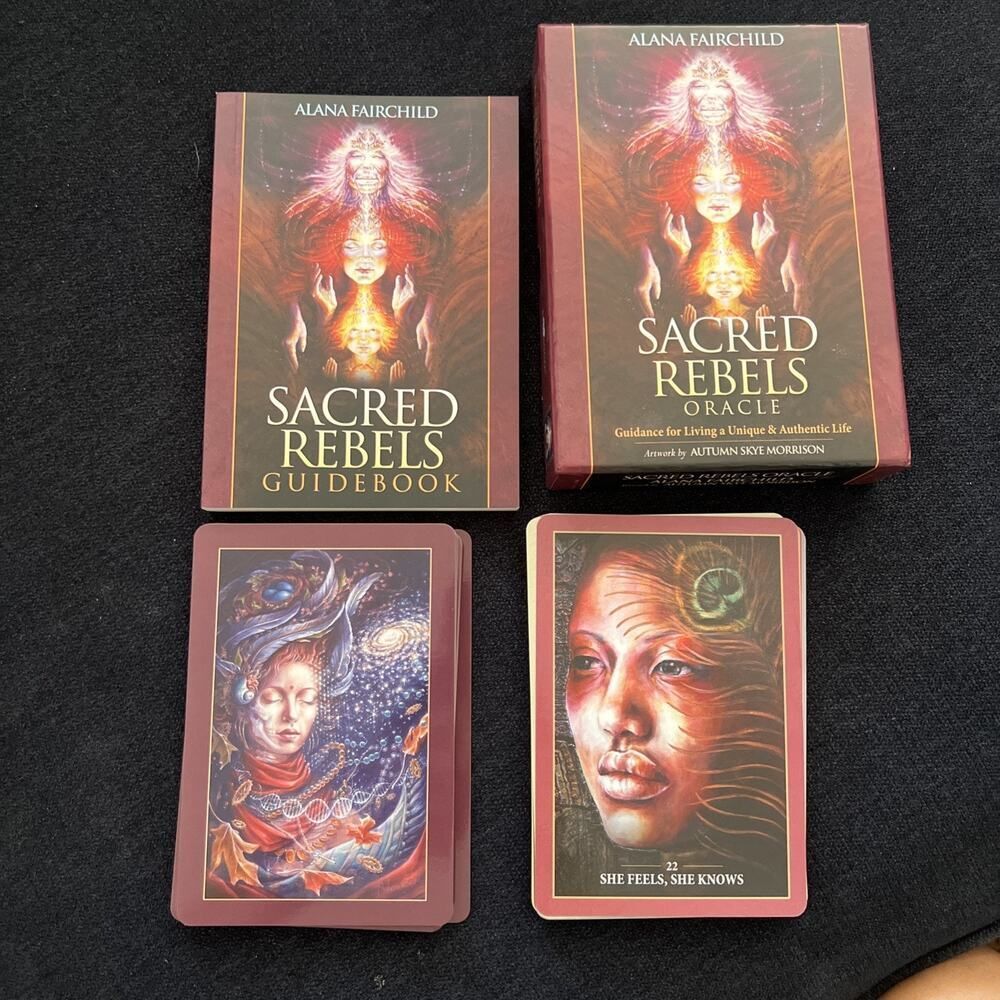Sacred Rebels Oracle: Guidance For Living Complete 44 Card Set Excellent